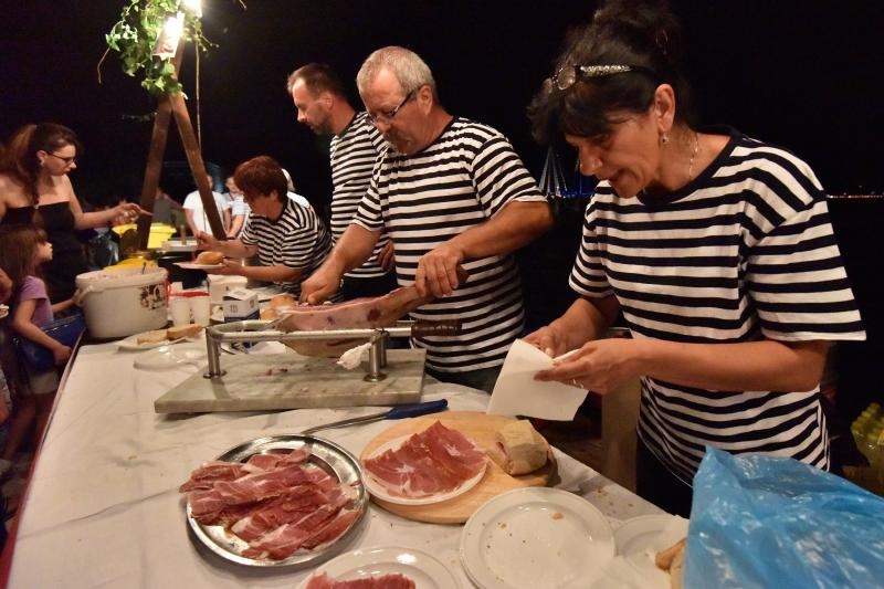 Zadar: Posljednja večer tradicionalne fešte Noć punog miseca, Photo: Dino Stanin/PIXSELL