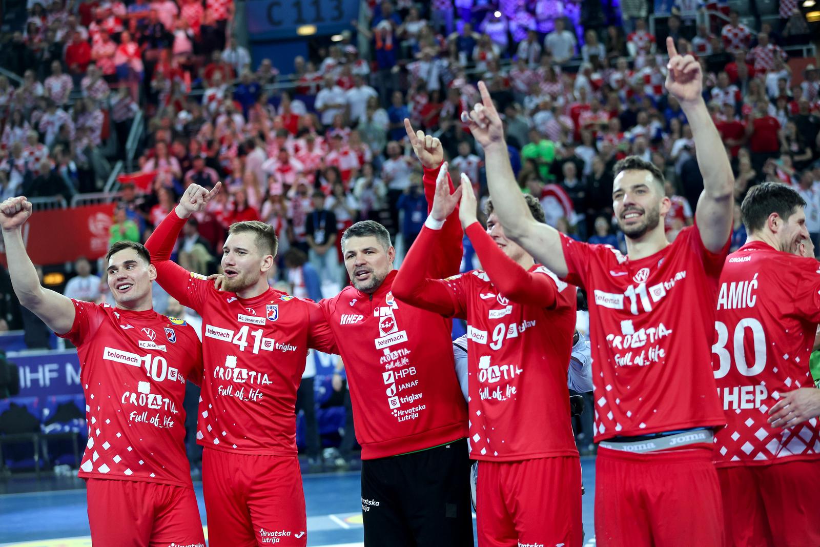 Hrvatski rukometaši slave prolazak u finale Svjetskog prvenstva
