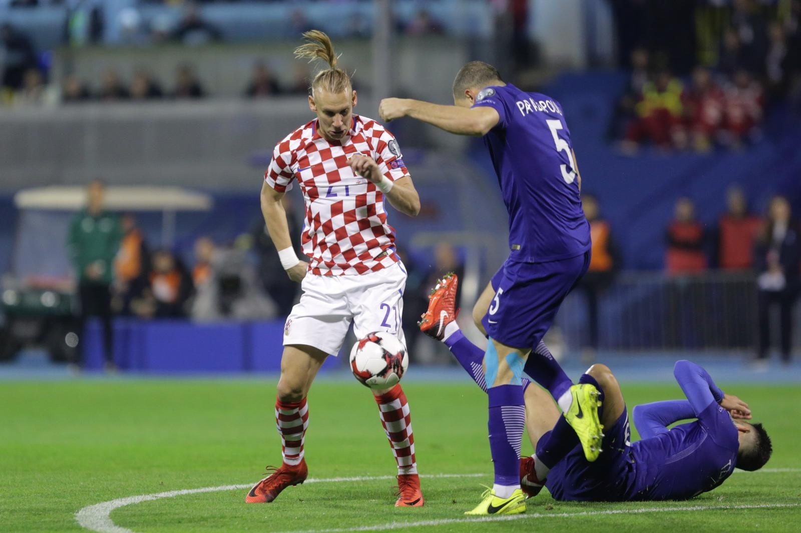 Stadion Maksimir, dodatne kvalifikacije za odlazak na SP 2018: Hrvatska – Grčka