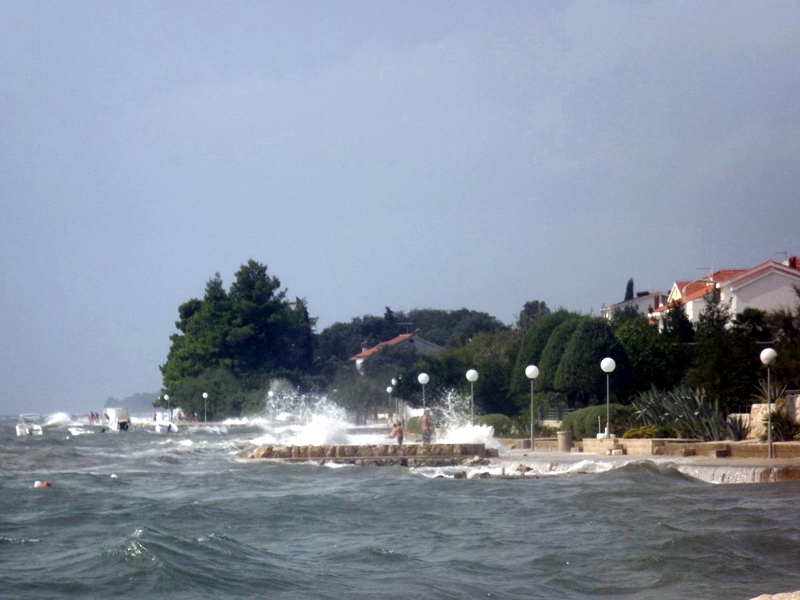 Tramontana u Diklu 26. kolovoza 2012., Foto: Natali Bukvić