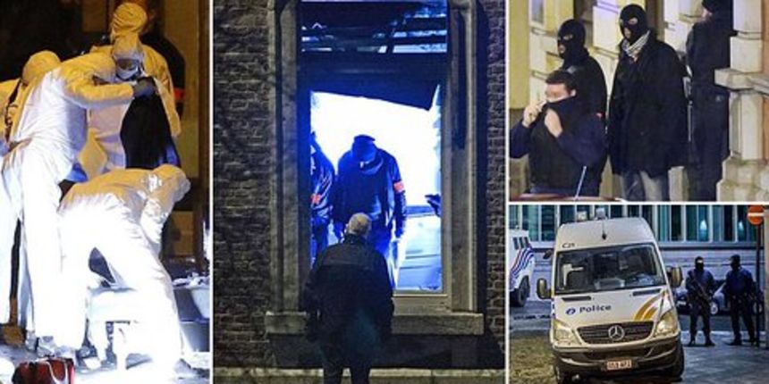 Spriječen teroristički napad u Belgiji, foto: twitter Spriječen teroristički napad u Belgiji, foto: twitter