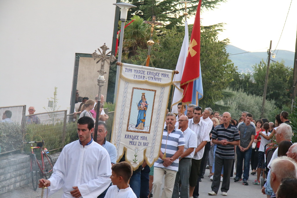 Procesija za blagdan Kraljice mira u Stanovima 22. kolovoza 2016. Procesija za blagdan Kraljice mira u Stanovima 22. kolovoza 2016.
