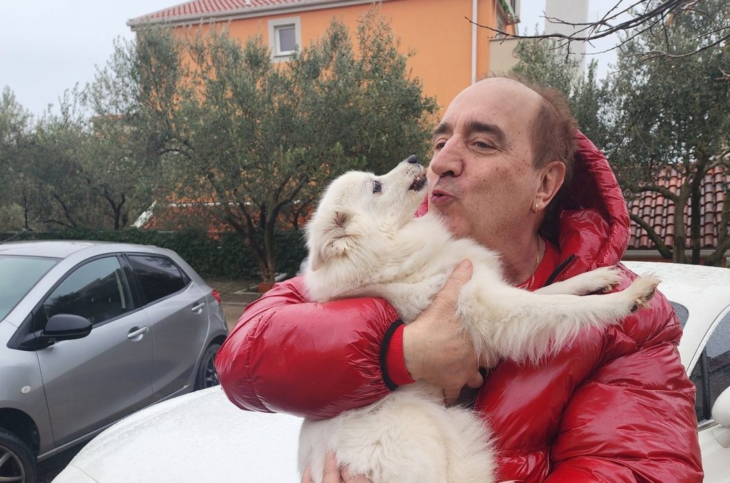 Mladen Grdovic s psom