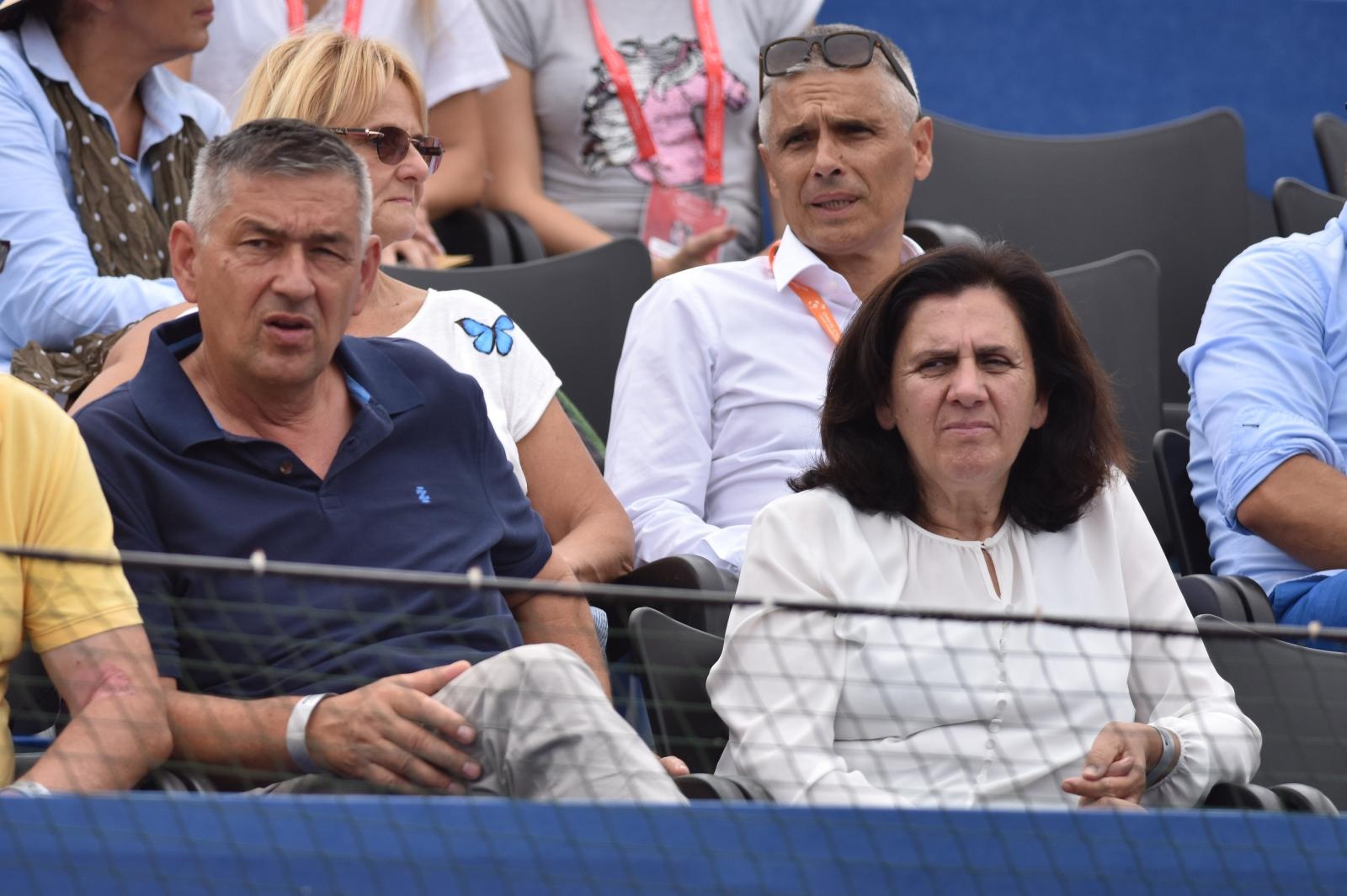 Otvorenje polufinalnog susreta Davis Cupa između Hrvatske i SAD-a