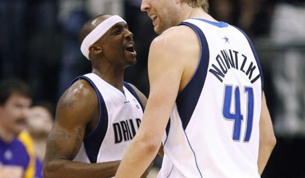 Nowitzki i Terry, foto: reuters