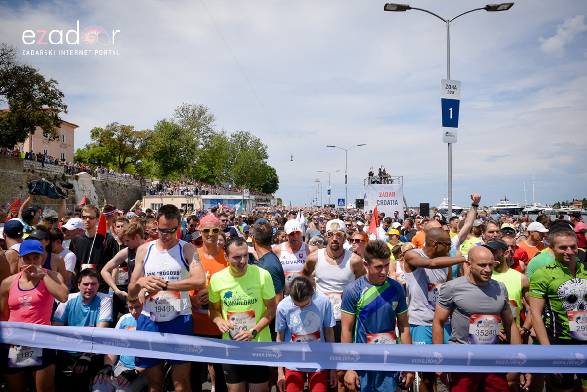 Start utrke Wings for Life World Run Zadar 2018.