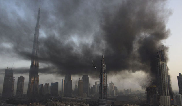 Dubai, požar