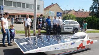Sisak: Utrka solarnih automobila hrvatskih stukovnih škola