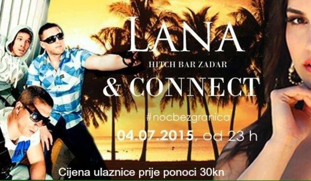 Lana & Connect 4. srpnja u Hitch baru, foto: Facebook