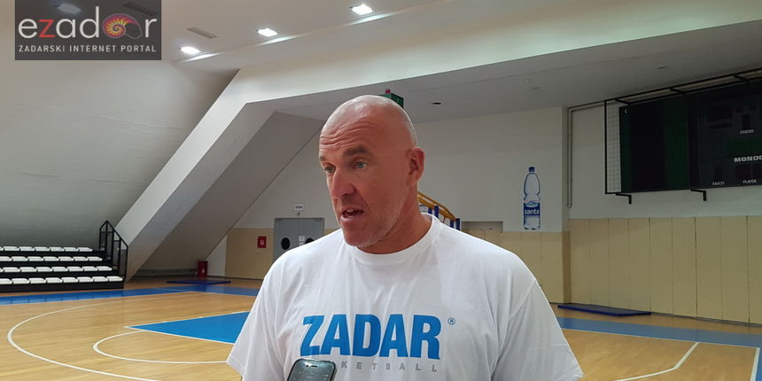 Aramis Naglić, trener KK Zadar Aramis Naglić, trener KK Zadar