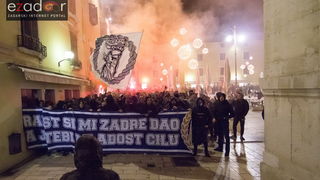 Okupljanje Tornada na Forumu i korteo do Krešinog doma Okupljanje Tornada na Forumu i korteo do Krešinog doma