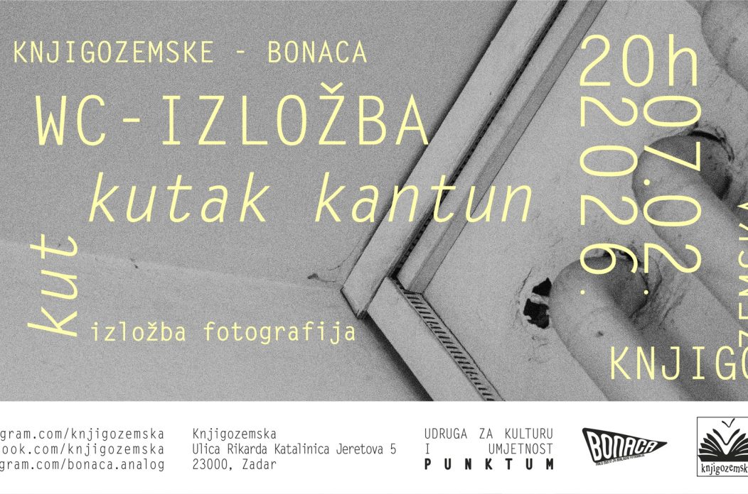 U Knjigozemskoj “WC foto izložba” članova Bonaca kolektiva i kreativaca U Knjigozemskoj “WC foto izložba” članova Bonaca kolektiva i kreativaca