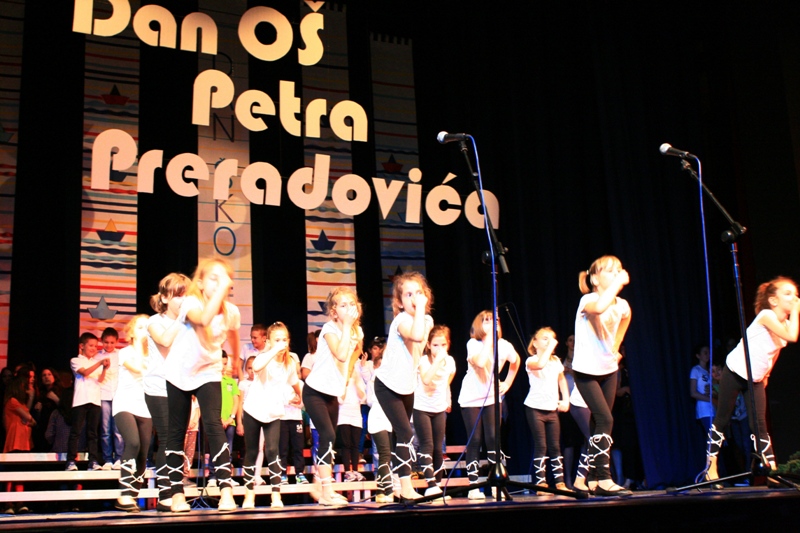 U HNK Zadar održana je priredba u povodu Dana OŠ Petra Preradovića na kojoj su nastupili učenici ali i profesori, Foto: Marija Cvetković