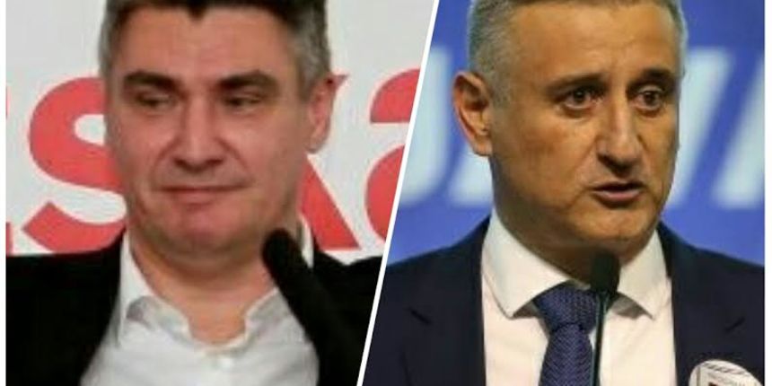 Zoran Milanović (SDP) i Tomislav Karamarko (HDZ) Zoran Milanović (SDP) i Tomislav Karamarko (HDZ)