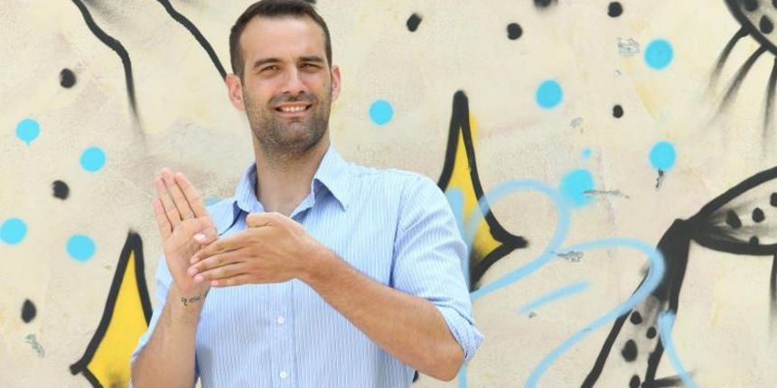 Zagreb – Suradnik portala News Bar – Ivan Saric. Photo: Davor Puklavec/PIXSELL