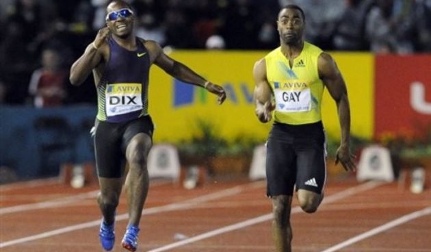 Tyson Gay, Foto: AP Photo