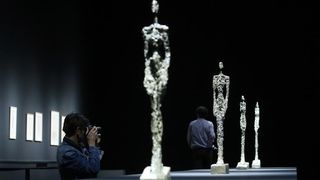 Zagreb: Eksponati izložbe Alberto Giacommeti u Umjetničkom paviljonu Zagreb: Eksponati izložbe Alberto Giacommeti u Umjetničkom paviljonu