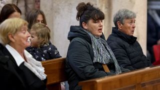Nadbiskup Milan Zgrablić predvodio je misu na Božić u katedrali svete Stošije