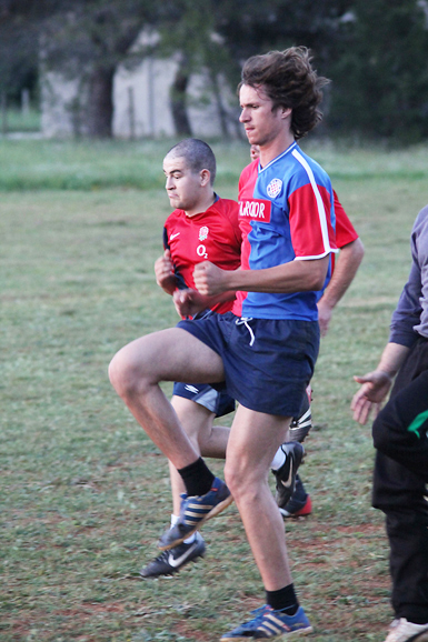Trening zadarskih ragbijaša u Zemuniku (foto:Saša Čuka)