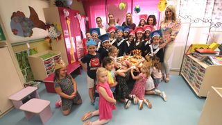 Oproštajna zabava za 26 virskih predškolaca u Dječjem vrtiću Smješko.