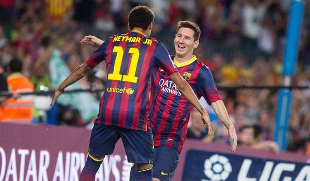 Neymar i Messi, foto: fcbarcelona.com
