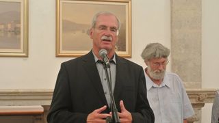 U Gradskoj loži otvorena izložba slika i skulptura Izvora Oreba U Gradskoj loži otvorena izložba slika i skulptura Izvora Oreba