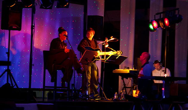 Business lounge: koncert Martine Thomas i Emila Šprljana, foto: Leo Banić