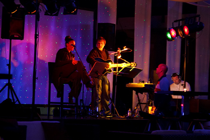 Business lounge: koncert Martine Thomas i Emila Šprljana, foto: Leo Banić Business lounge: koncert Martine Thomas i Emila Šprljana, foto: Leo Banić