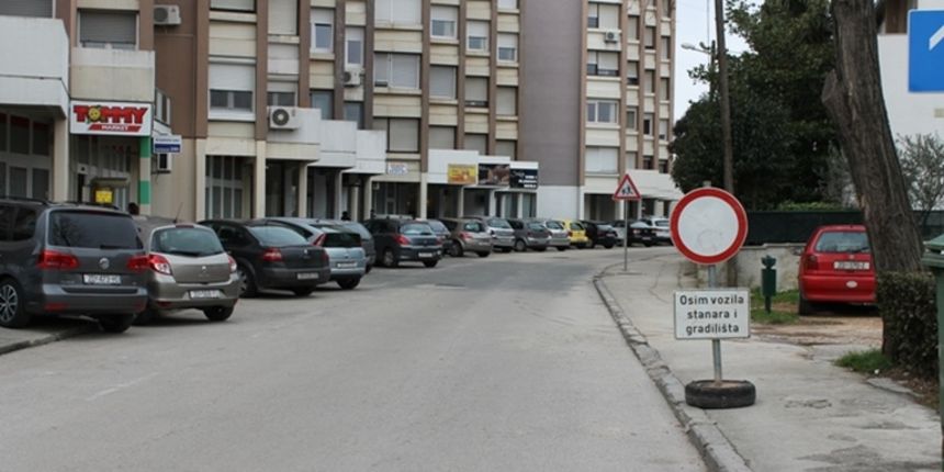 Ulica Miroslava Krleže zatvorena do 21. veljače Ulica Miroslava Krleže zatvorena do 21. veljače