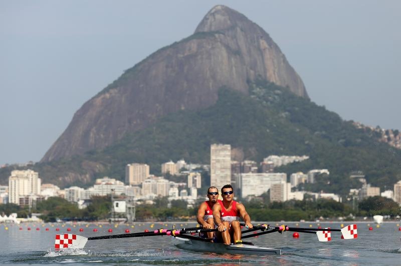 Olimpijske igre Rio 2016. Veslanje, polufinale dvojac na pariće, Valent i Martin Sinković. Photo: Igor Kralj/PIXSELL