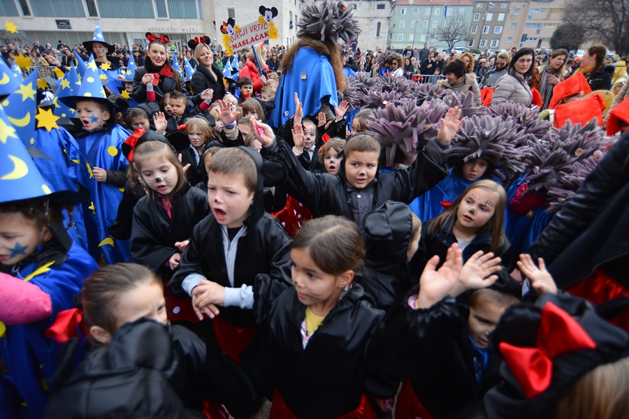 Karnevalić: Male maškare zauzele grad!, foto: Iva Perinčić