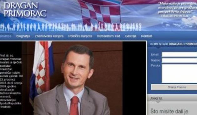 Dragan Primorac na svojim web stranicama započeo predsjedničku kampanju