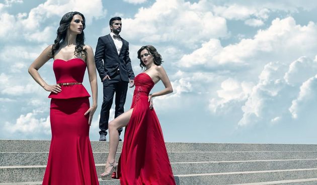 moda, zene, rijecke stepenice