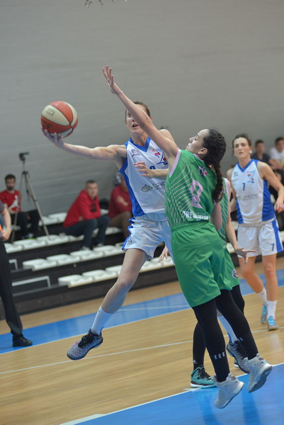 A-1 liga, 18. kolo: ŽKK Zadar – ŽKK Trešnjevka 2009 74-57