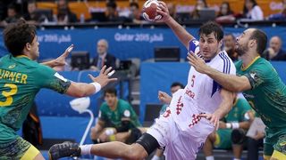 Katar – 24. svjetsko rukometno prvenstvo, osmina finala, Hrvatska – Brazil 26-25. Photo: Goran Stanzl/PIXSELL