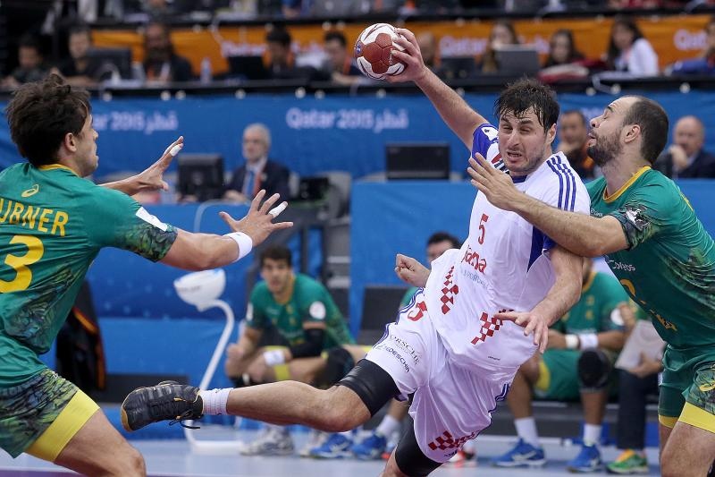 Katar – 24. svjetsko rukometno prvenstvo, osmina finala, Hrvatska – Brazil 26-25. Photo: Goran Stanzl/PIXSELL