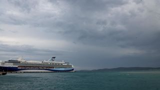 Jugo i kiša @ zadarska riva