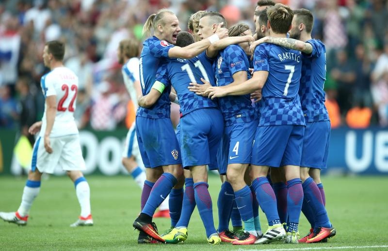 Stadion Geoffroy-Guichard, Saint-Etienne, UEFA EURO 2016., 2. kolo, skupina D, Česka – Hrvatska. Photo: PIXSELL Stadion Geoffroy-Guichard, Saint-Etienne, UEFA EURO 2016., 2. kolo, skupina D, Česka – Hrvatska. Photo: PIXSELL