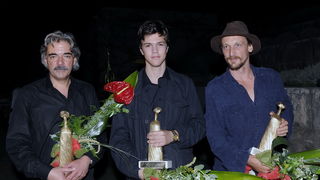 Split, 140811.
57.Splitsko ljeto.
Na zavrsetku splitskog ljeta u Galeriji Mestrovic dodjeljene nagrade “Judita” za najbolja ostvarenja na festivalu. Nagrade su dobili Marko Mandic/ glumac/ za dramsku izvedbu, Hari Zlodre/dirigent/ za glazbu i Simun Matisi