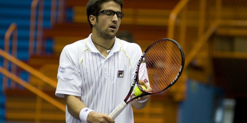 Janko Tipsarevic (Srb), PBZ Zagreb Indoors, 25.2.2008.