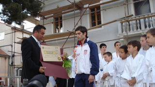 Doček Danila Domdjonija u Biogradu Doček Danila Domdjonija u Biogradu