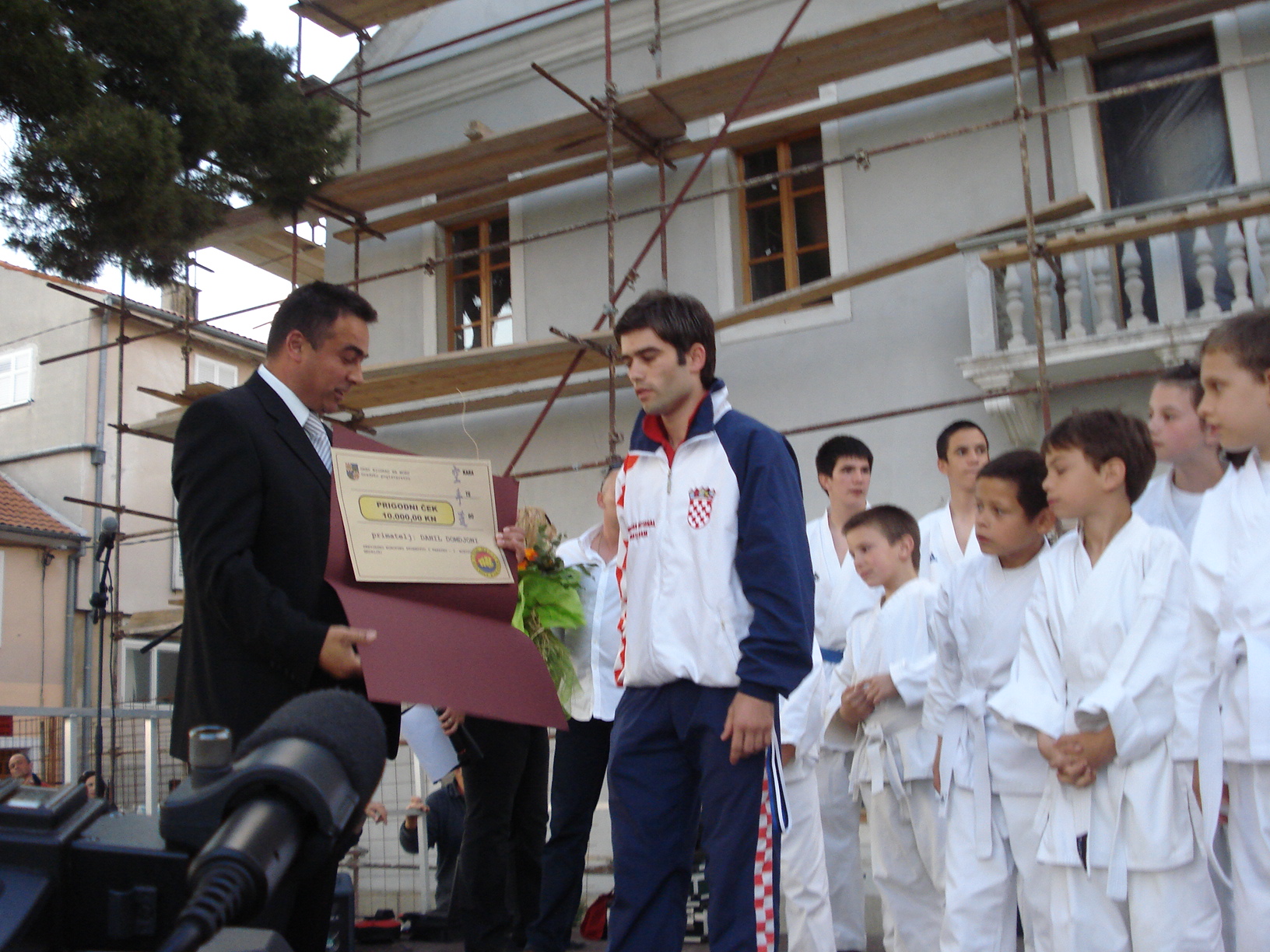 Doček Danila Domdjonija u Biogradu Doček Danila Domdjonija u Biogradu