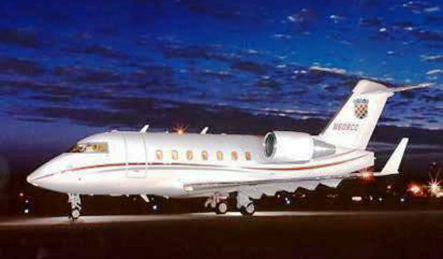 Zrakoplov Vlade RH (Foto: duzs.hr)