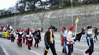 Karnevalska povorka 2012, Foto: Leonard Kvarantan Karnevalska povorka 2012, Foto: Leonard Kvarantan