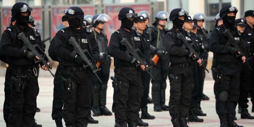Kineska specijalna policija, Foto: theepochtimes.com
