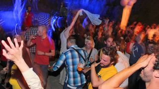 Projekcijom i tulumom otvoren 5. Festival mediteranskog filma u Splitu, Foto: Goran Leš Projekcijom i tulumom otvoren 5. Festival mediteranskog filma u Splitu, Foto: Goran Leš