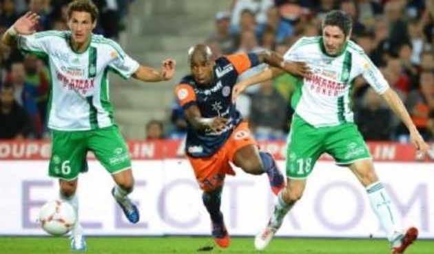 Montpellier – St. Etienne, foto: francefootball.fr