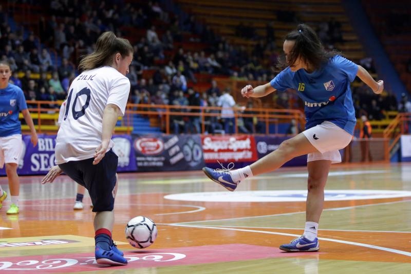 Finale Kutije šibica: ŽNK Osijek – HNTV i MNK Futsal Super chicks 4-1 Finale Kutije šibica: ŽNK Osijek – HNTV i MNK Futsal Super chicks 4-1