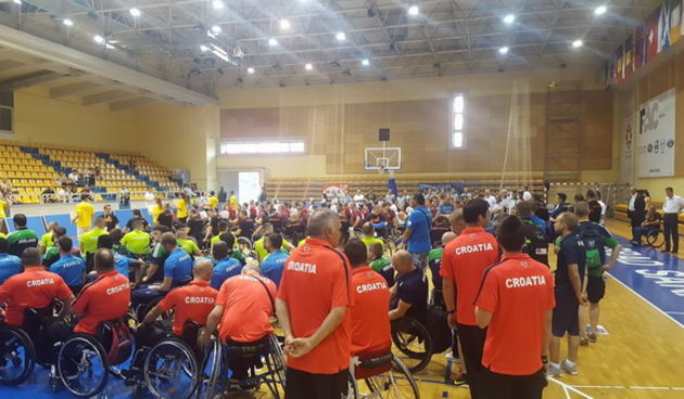 Hrvatska košarkaška reprezentacija u kolicima nastupila na EP divizije B u Sarajevu