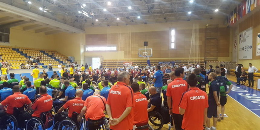 Hrvatska košarkaška reprezentacija u kolicima nastupila na EP divizije B u Sarajevu Hrvatska košarkaška reprezentacija u kolicima nastupila na EP divizije B u Sarajevu